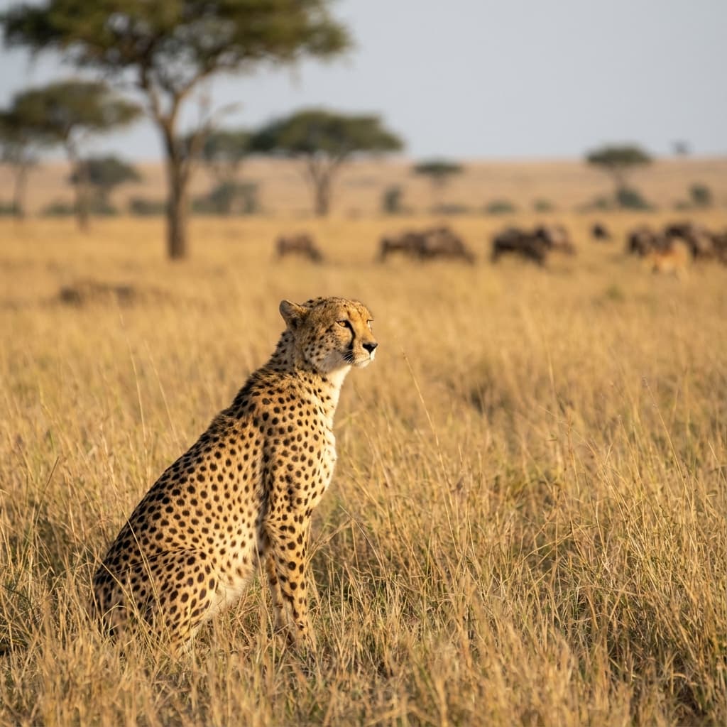 Majestic Creatures of the African Savanna